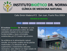 Tablet Screenshot of institutobioetico.com